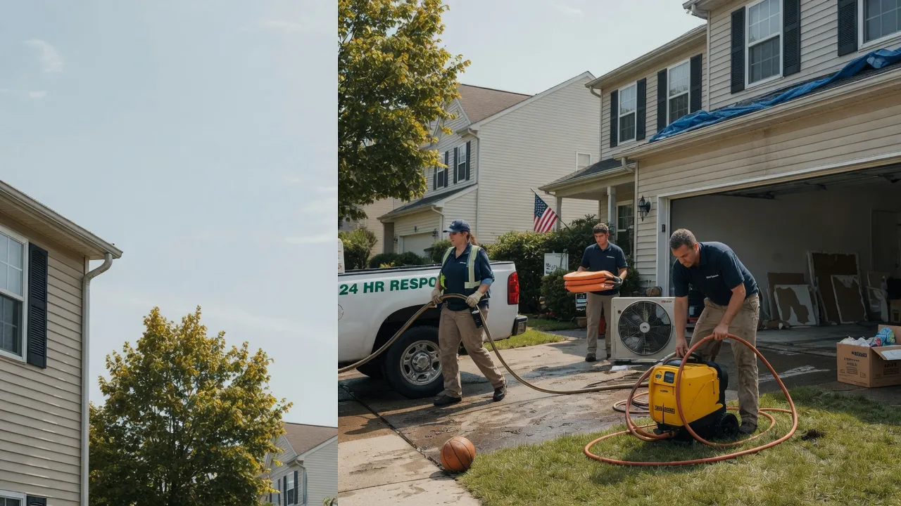 Emergency Water Damage Restoration in Maunie, IL near me